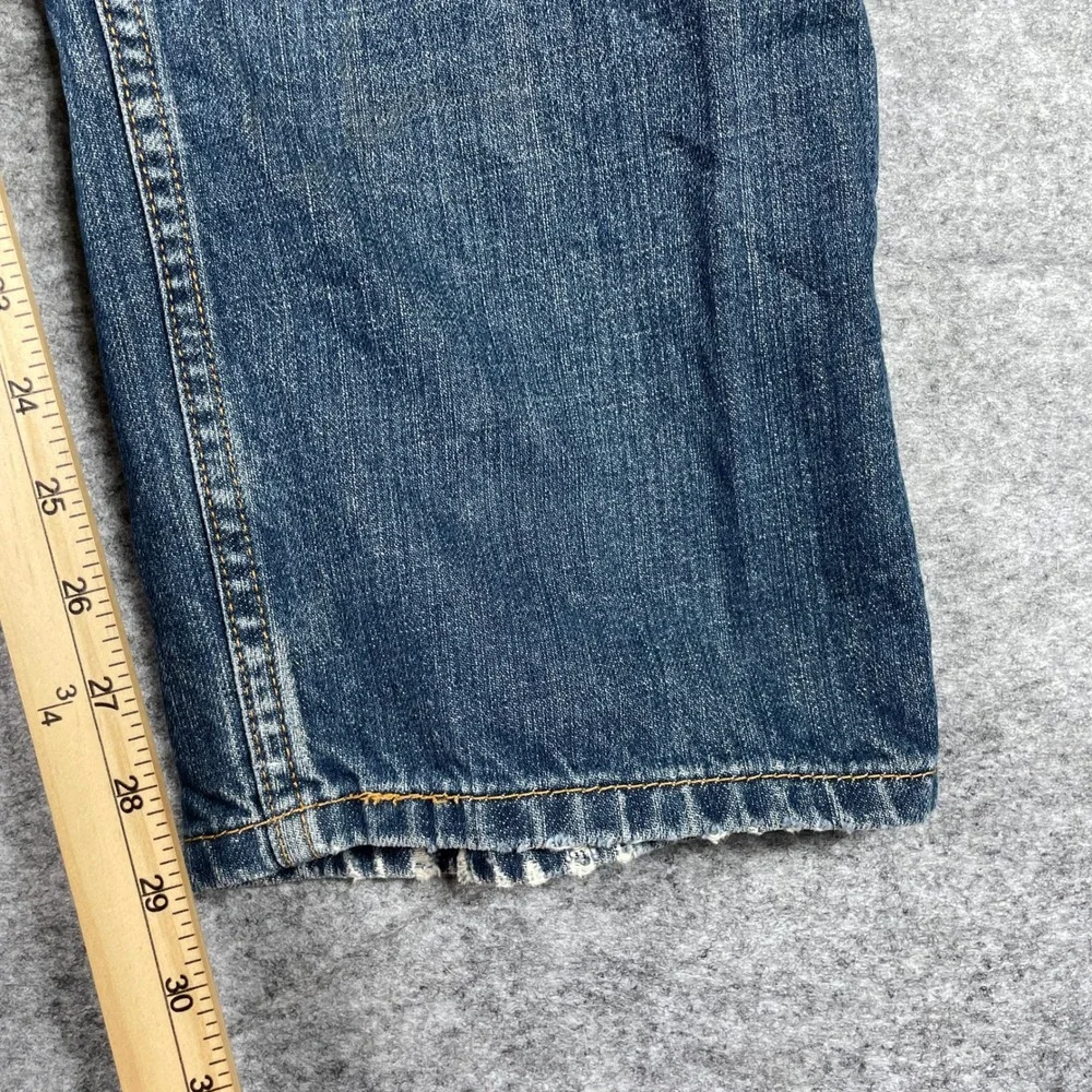 Vintage Levi's Jeans Mens 38x30 Blue 505 Straight Fit Denim Distressed Fade Y2K